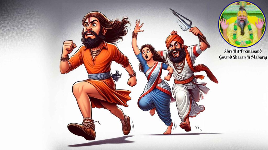 a cannibal couple chases namdev ji