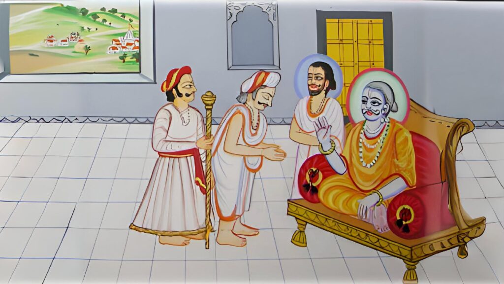 vitthalnath ji forgives krishnadas ji