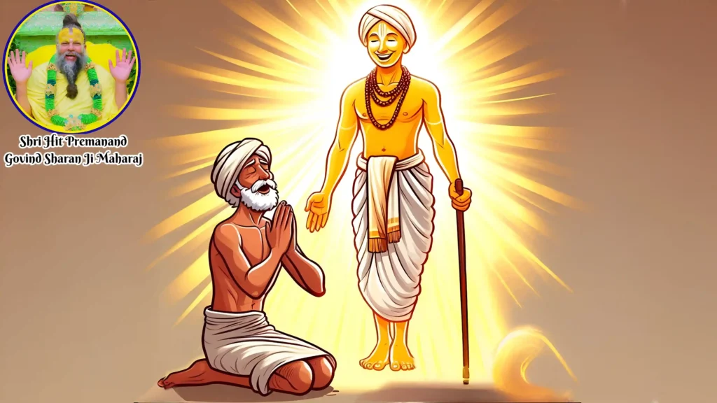 Gopal Charwaha meets a saint